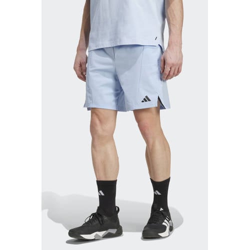 adidas Performance Senior sportshort D4T lichtblauw afbeelding