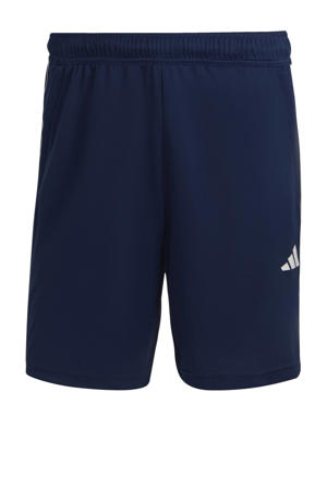 Senior  sportshort donkerblauw/wit