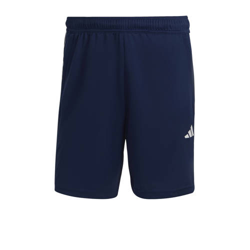 adidas Performance Senior sportshort donkerblauw/wit afbeelding