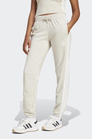 joggingbroek beige/wit
