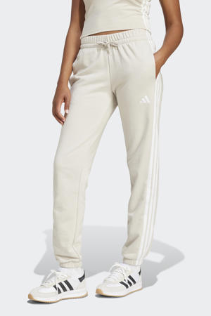 joggingbroek beige/wit