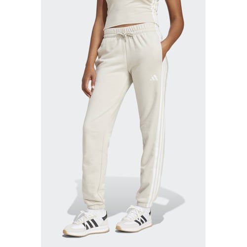 adidas Sportswear joggingbroek beige/wit afbeelding