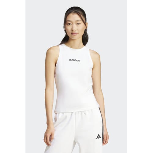 adidas Sportswear top wit afbeelding