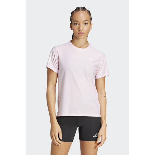 adidas Performance hardloopshirt lichtroze afbeelding