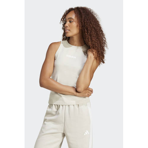 adidas Sportswear top beige afbeelding