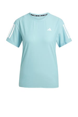 hardloopshirt lichtblauw
