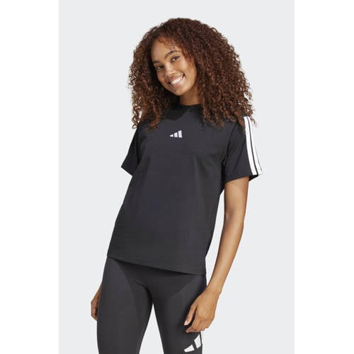 adidas Sportswear T-shirt zwart/wit afbeelding