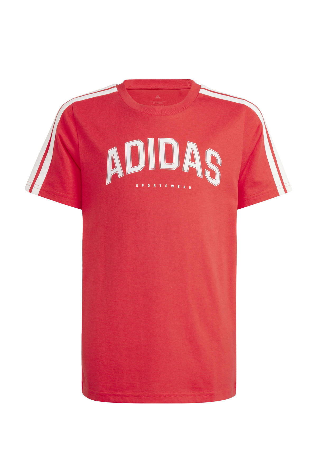 adidas shirt rood wit