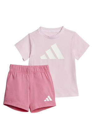 shirt + short roze