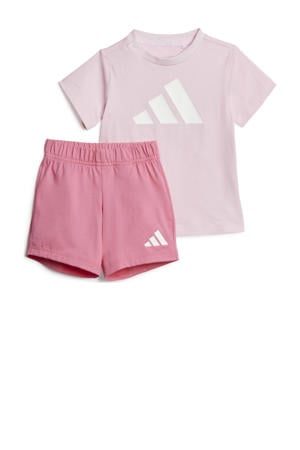 shirt + short roze