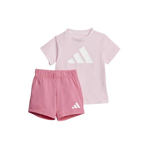 adidas Sportswear shirt + short roze afbeelding