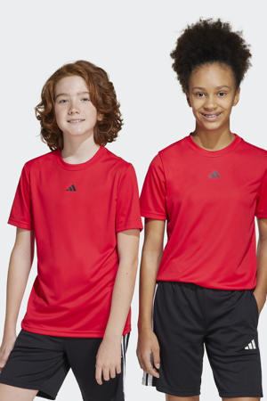 sportshirt rood/zwart