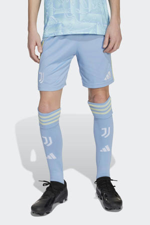 Junior Juventus FC voetbalshort blauw/geel