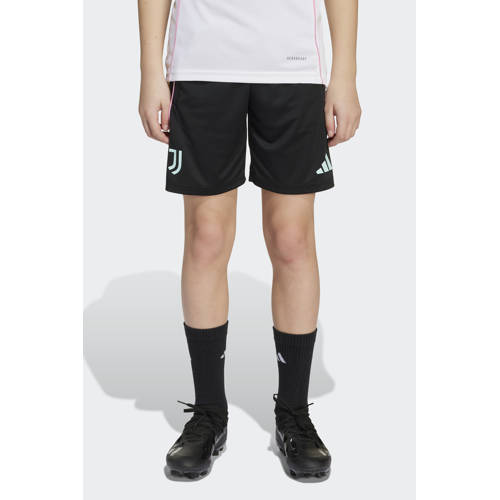 adidas Performance junior Juventus voetbalshort zwart afbeelding