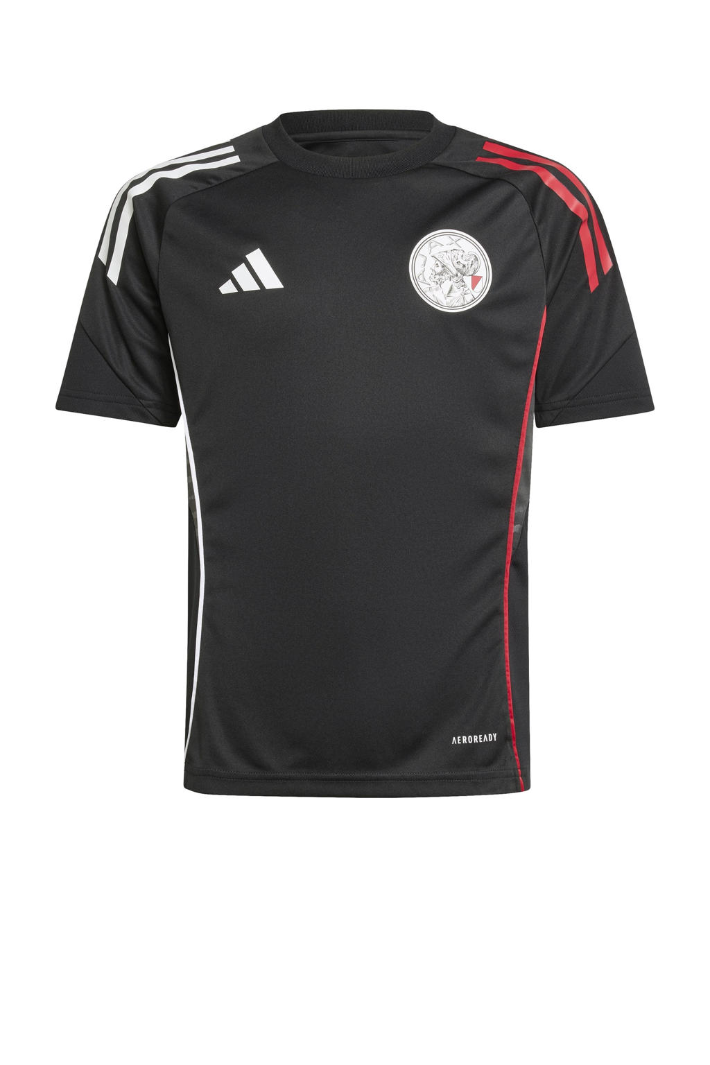adidas Performance junior Ajax Amsterdam voetbalshirt zwart/rood