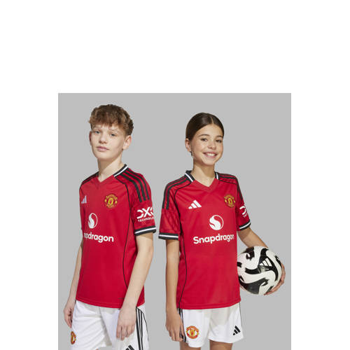 adidas Performance Junior Manchester United voetbalshirt Thuis afbeelding