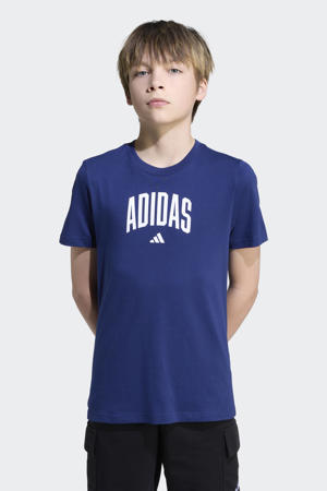 T-shirt donkerblauw
