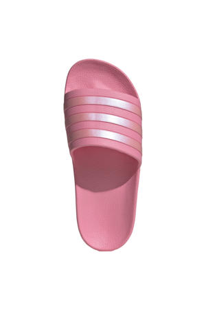 Adilette Aqua badslippers roze