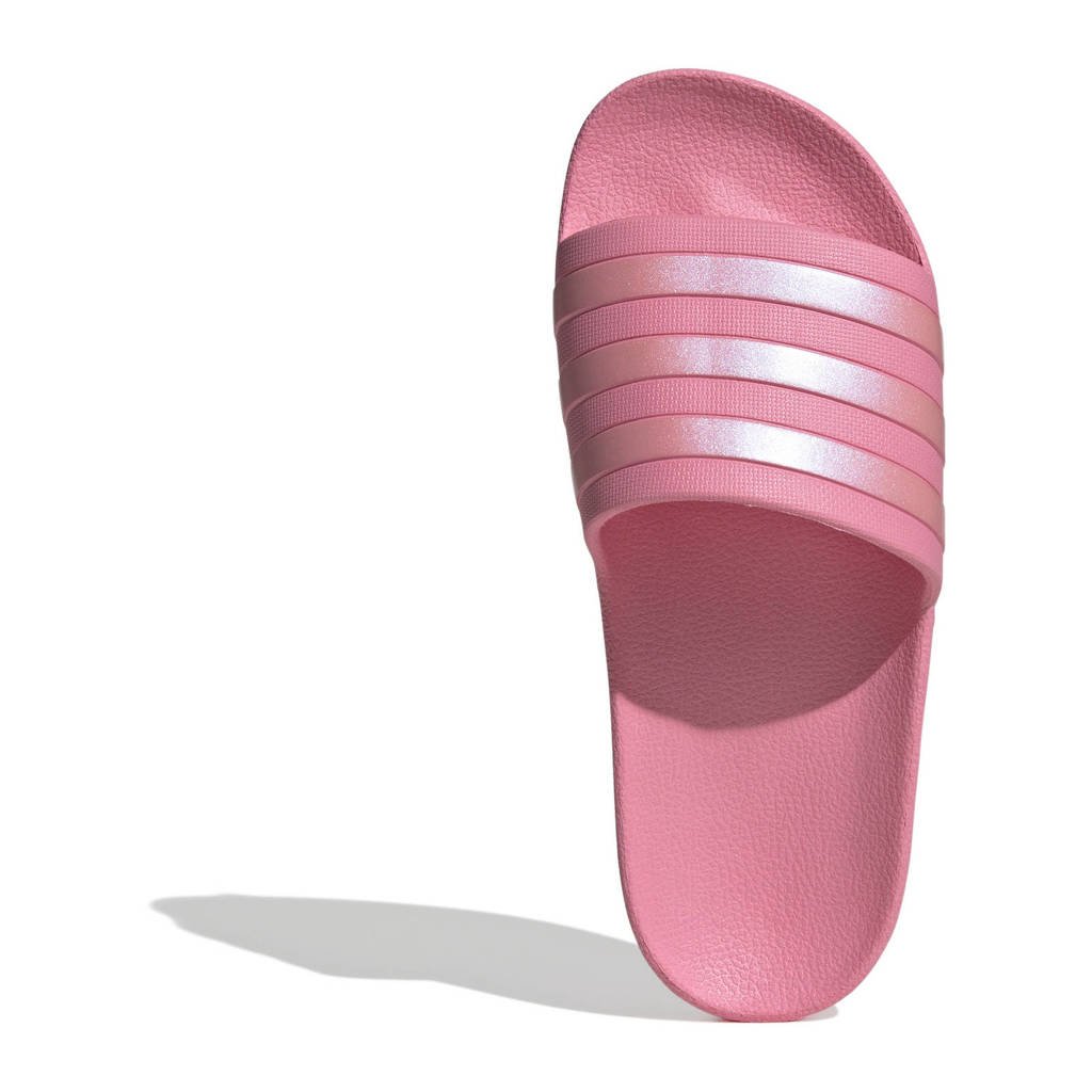 Pink Adidas Slippers Adilette Aqua Badslippers Roze Adidas