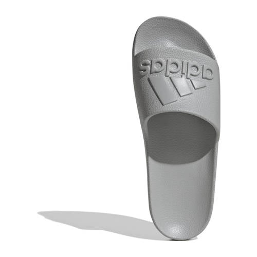 adidas Sportswear Aqua badslippers lichtgrijs afbeelding