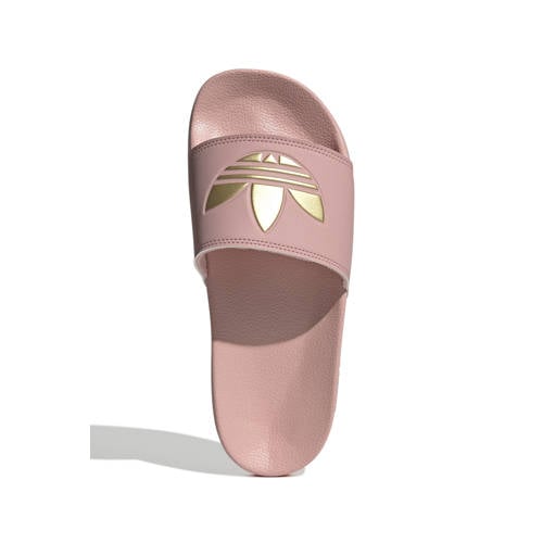 adidas Originals badslippers oudroze/goud afbeelding