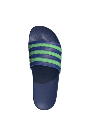 Adilette badslippers kobaltblauw