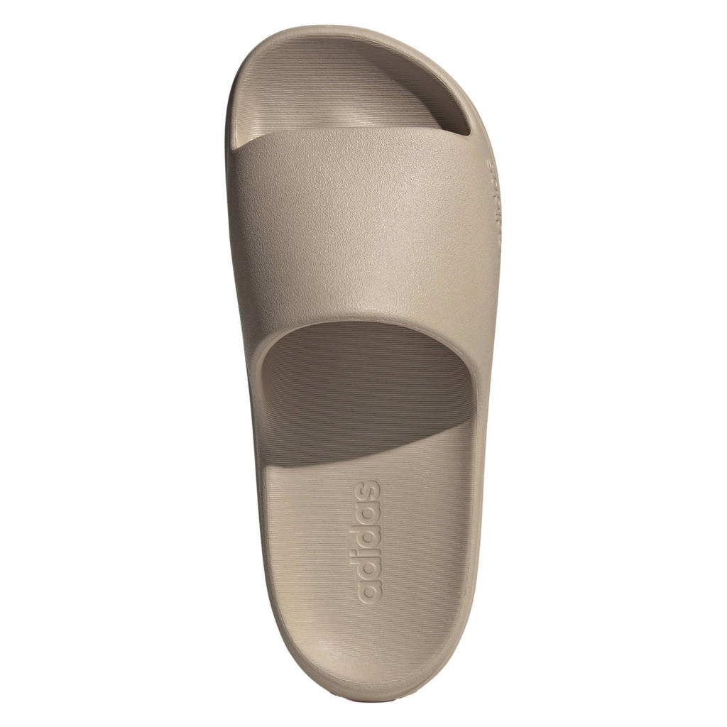Beige unisex adidas Sportswear Adilette Lumia badslippers van rubber