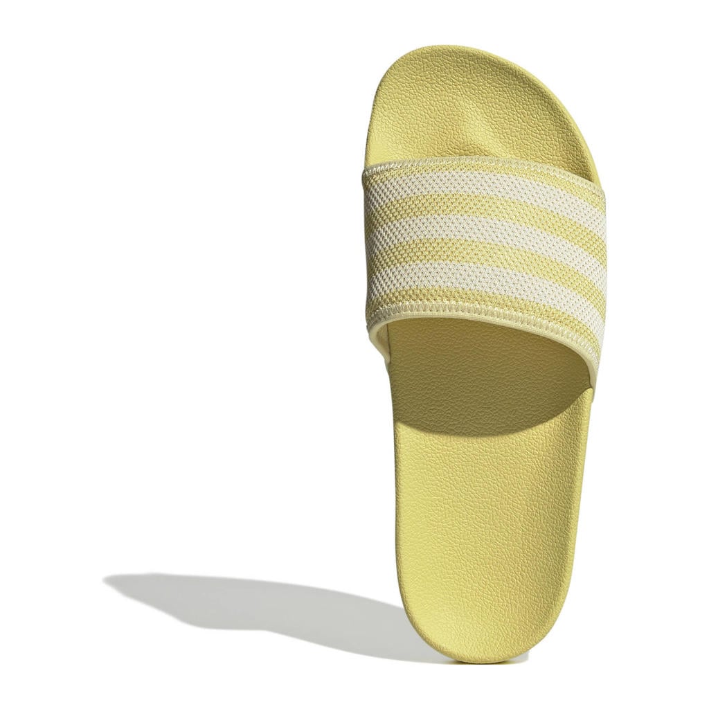 adidas Originals badslippers geel