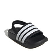 thumbnail: adidas Sportswear Adilette Estrap  badslippers met hielbandje zwart/wit
