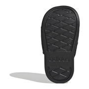 thumbnail: adidas Sportswear Adilette Estrap badslippers met hielbandje zwart/wit