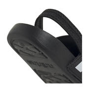 thumbnail: adidas Sportswear Adilette Estrap badslippers met hielbandje zwart/wit
