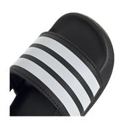 thumbnail: adidas Sportswear Adilette Estrap badslippers met hielbandje zwart/wit