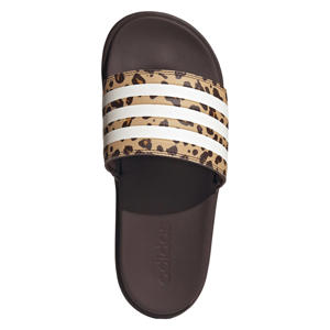 Adilette Platform badslippers bruin/beige