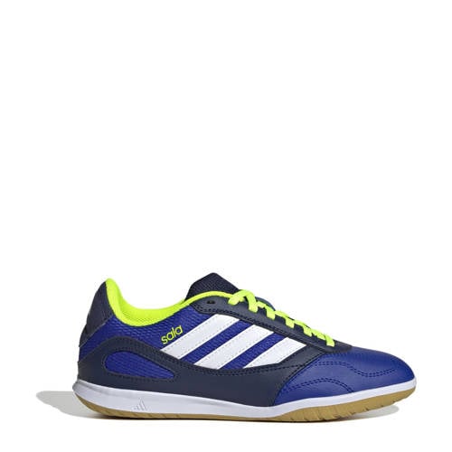 adidas Performance Super Sala Competition 3 junior zaalvoetbalschoenen donkerblauw/geel afbeelding