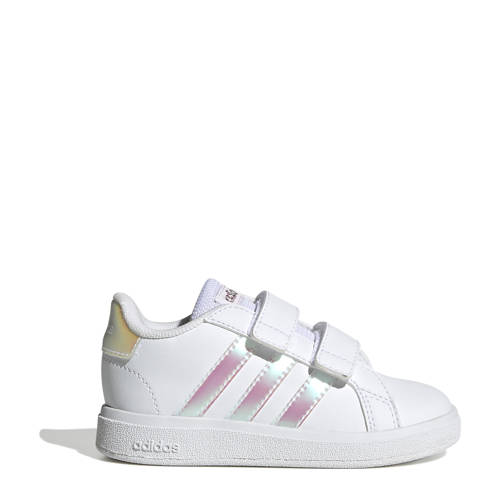 adidas Sportswear Grand Court 2.0 sneakers wit/metallic zilver afbeelding