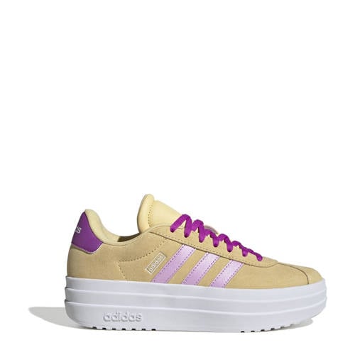 adidas Sportswear VL Court Bold sneakers lichtgeel/roze/fuchsia afbeelding