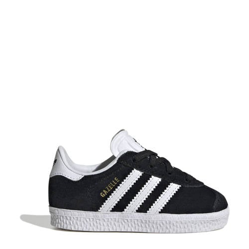 adidas Originals Gazelle sneakers zwart/wit afbeelding