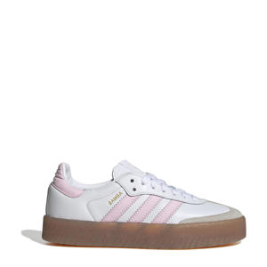 sneakers wit/roze