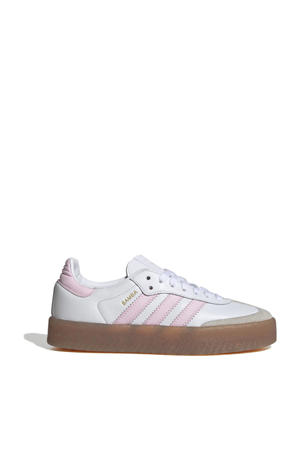 sneakers wit/roze