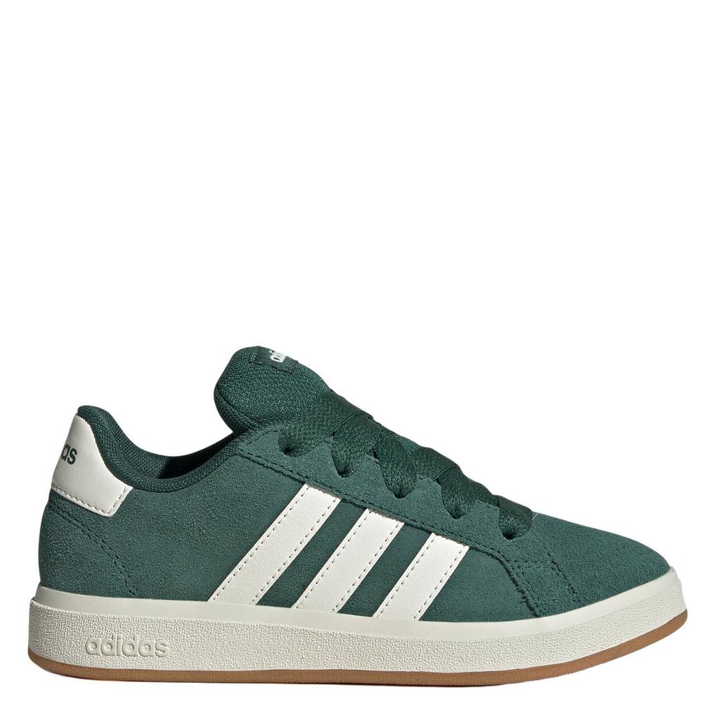 Groen en ecru jongens en meisjes adidas Sportswear sneakers van suède/voering: mesh/voetbed: eva met veters