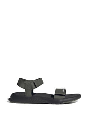 Hydroterra Light sandalen zwart/olijfgroen
