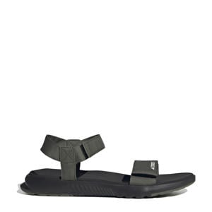 Hydroterra Light sandalen zwart/olijfgroen