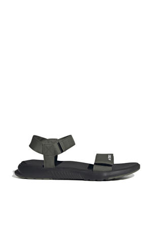 Hydroterra Light sandalen zwart/olijfgroen