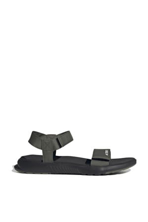 Hydroterra Light sandalen zwart/olijfgroen