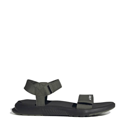 adidas Terrex Hydroterra Light sandalen zwart/olijfgroen afbeelding