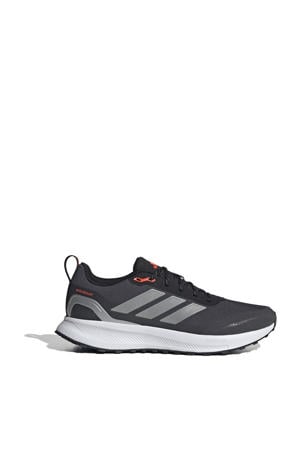 Runfalcon 5 TR hardloopschoenen zwart/zilver metallic