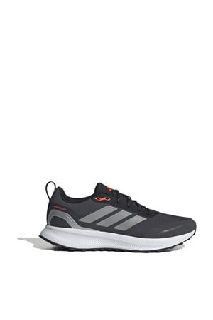 Runfalcon 5 TR hardloopschoenen zwart/zilver metallic