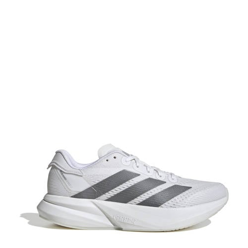 adidas Performance Duramo Speed 2 hardloopschoenen wit/grijs afbeelding