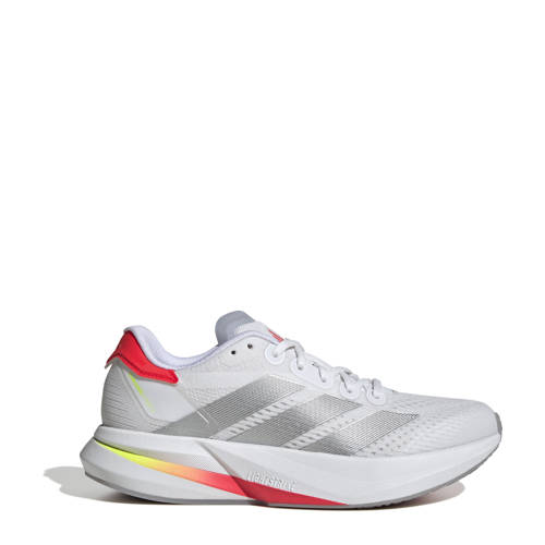 adidas Performance Duramo Speed 2 hardloopschoenen grijs/rood afbeelding