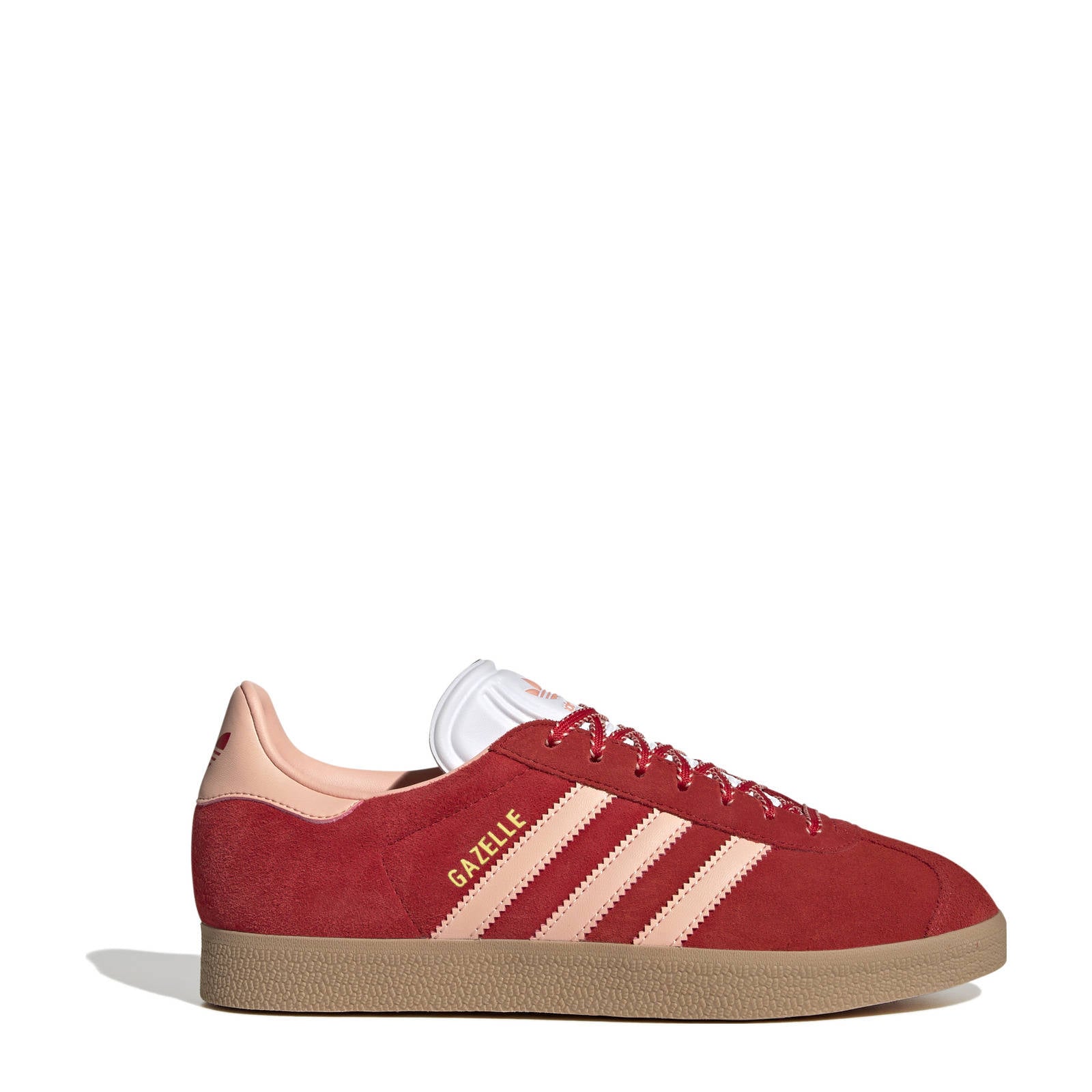 adidas Originals Gazelle sneakers rood/roze | wehkamp